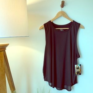 NWT Avia sleeveless open back tank